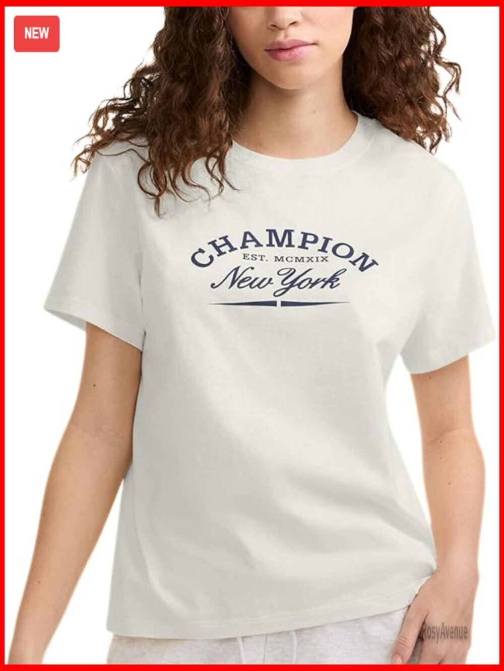Classic Fit Graphic T-Shirt Soft Cotton Blend Pull On Crew Neck